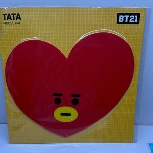 BT21 TATA Red Mouse Pad